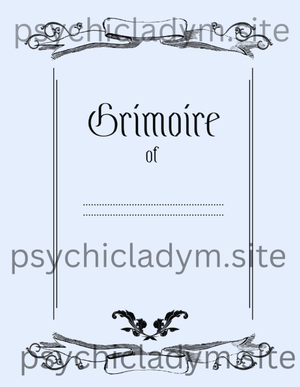 Grimoire Worksheets