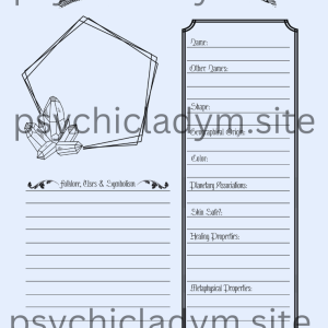 Grimoire Worksheets - Image 2