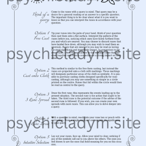 Witches Runes Worksheets - Image 4