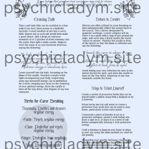 Witchcraft Fundamentals Worksheets - Image 9